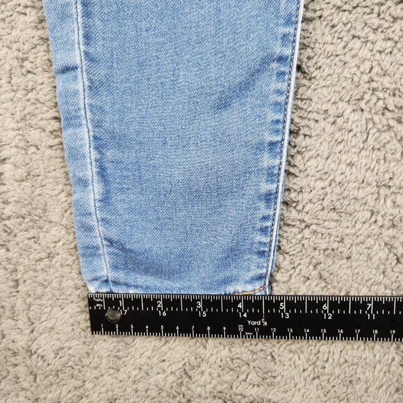 American Eagle Jegging Women’s 00 Reg Super Stretch Hi-Rise Skinny Crop Blue AE - Picture 10 of 12